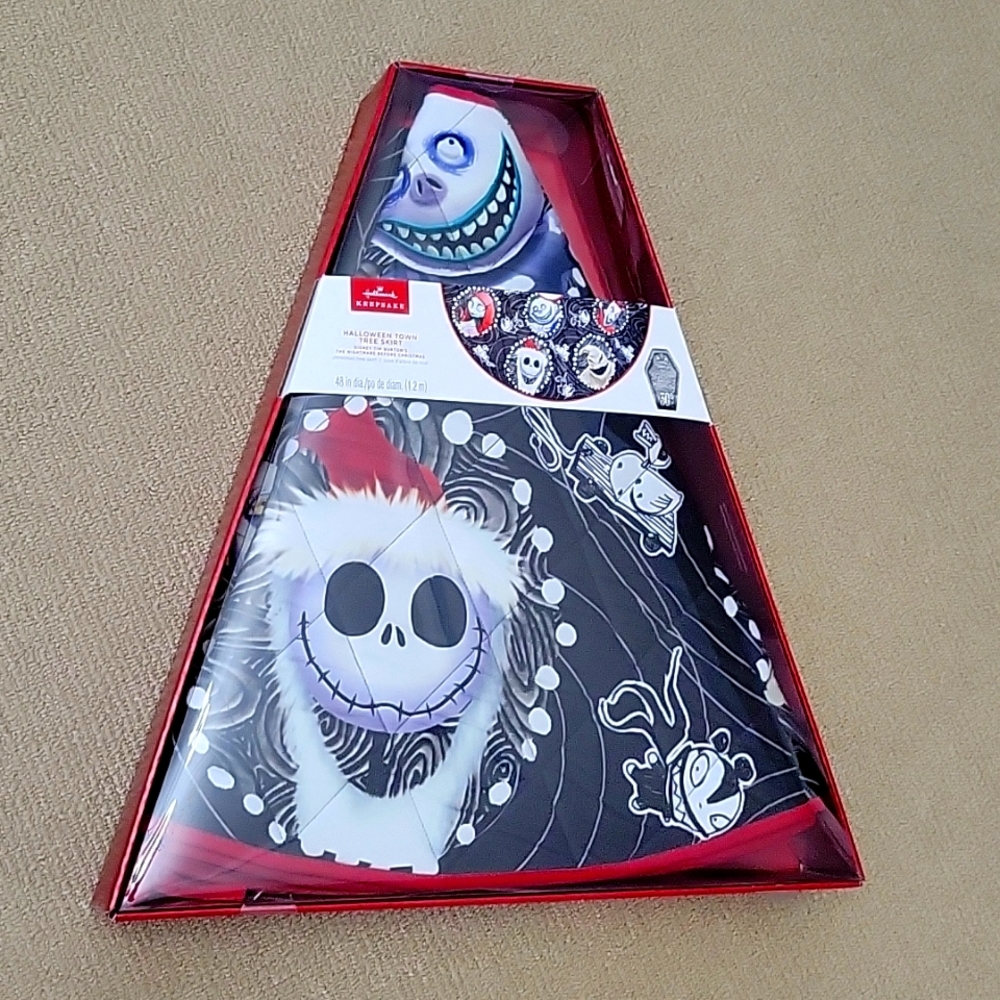 The Nightmare Before Christmas tree skirt